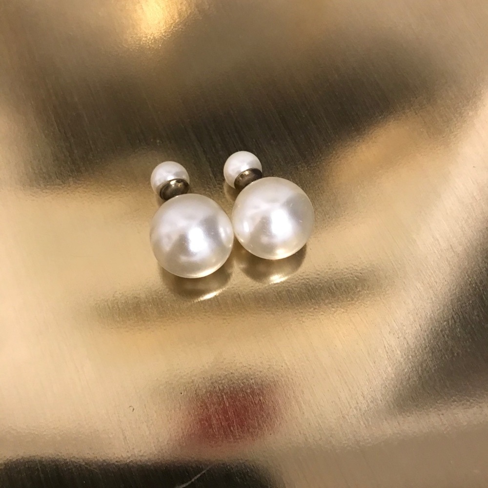 FAUX PEAR EARRINGS